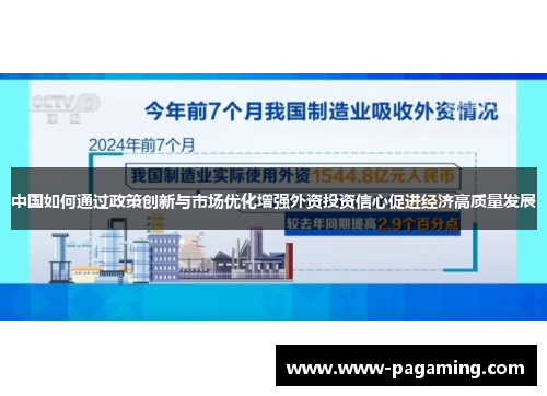 中国如何通过政策创新与市场优化增强外资投资信心促进经济高质量发展