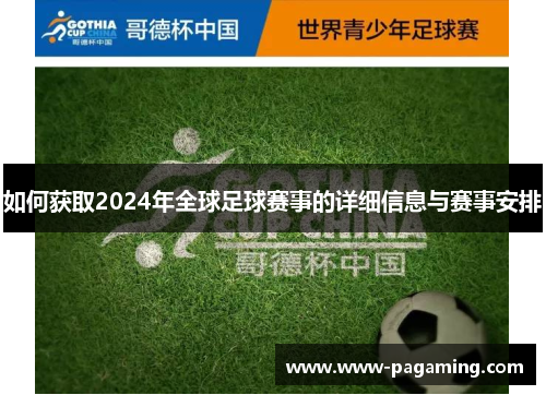 如何获取2024年全球足球赛事的详细信息与赛事安排